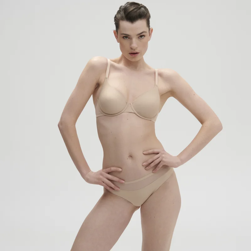 Simone Perele – Essentiel nicht geformter Multipositions-BH Peau Rosée