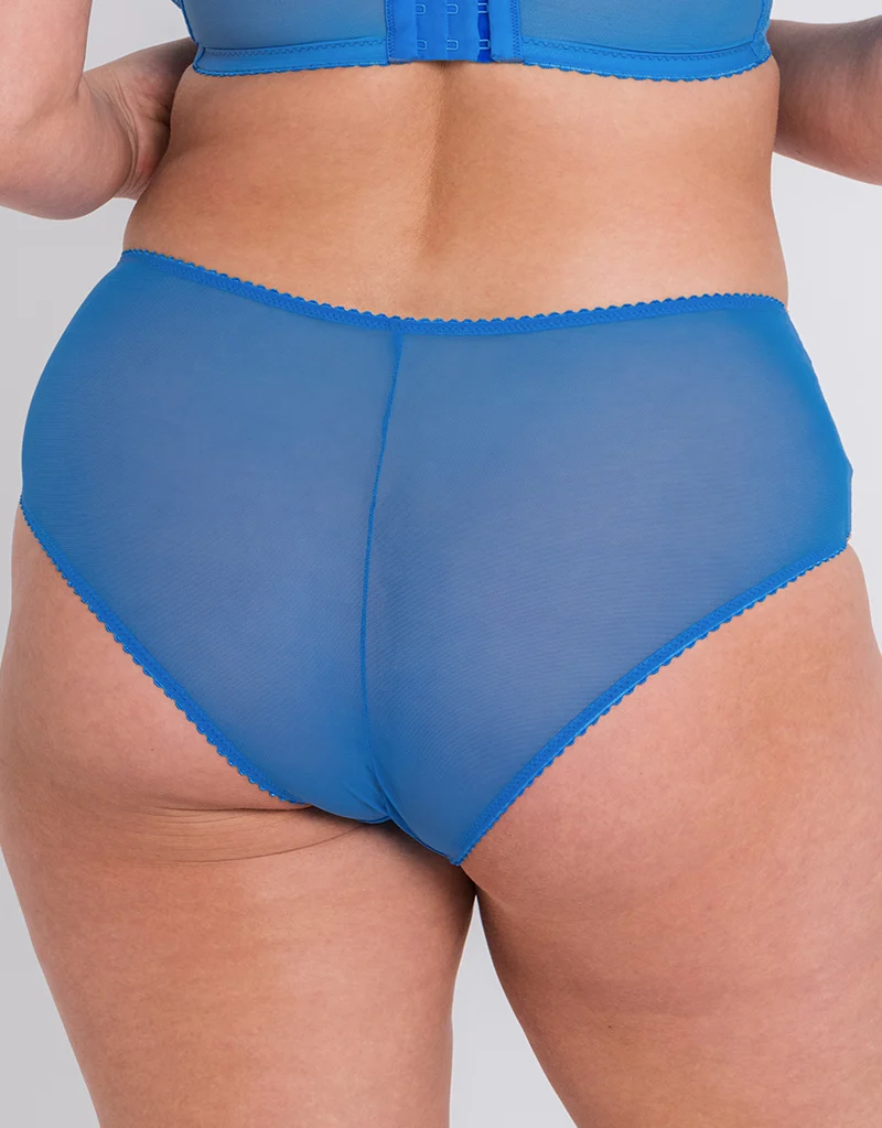 Curvy Kate Victory Polka Short Blue