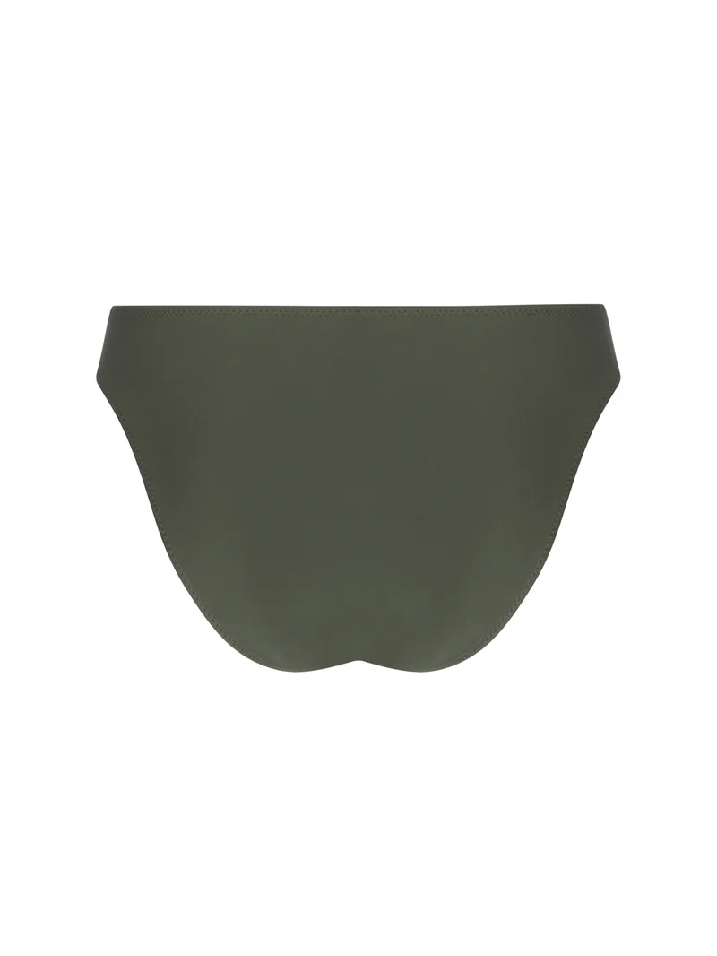 Antigel Swimwear von Lise Charmel – La Smartissime Bikinihose mit breitem Seitenteil, Khaki Bronze