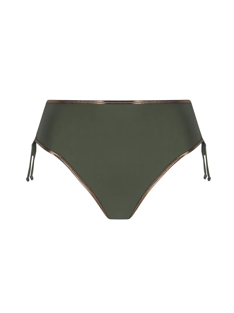 Antigel Swimwear von Lise Charmel – La Smartissime Verstellbarer Bikini mit hohem Bund, Khaki Bronze