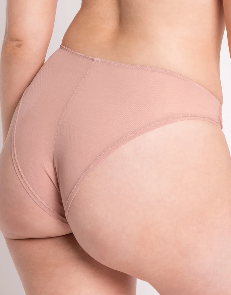 Curvy Kate Eye Spy Brazilian Brief Blush
