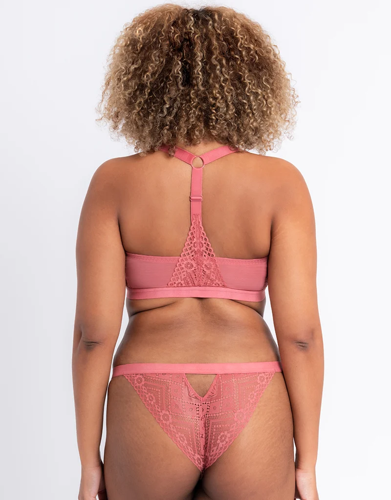 Curvy Kate Front and Centre Brazilian Rose