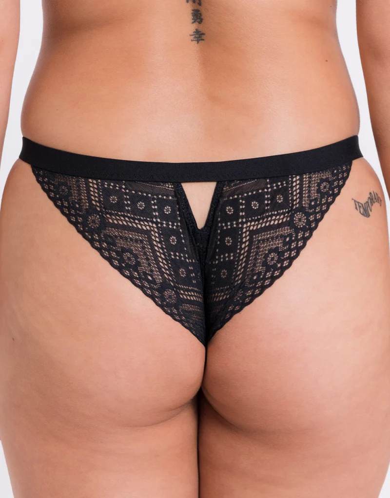Curvy Kate Front and Centre Brazilian Black
