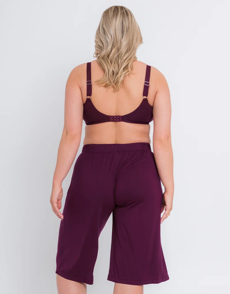 Curvy Kate Softease Cropped Pyjama Bottom Fig