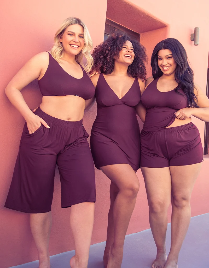 Curvy Kate Softease Cropped Pyjama Bottom Fig
