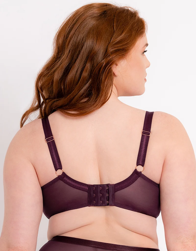 Scantilly Lovers Knot Balcony Bra Fig/Latte
