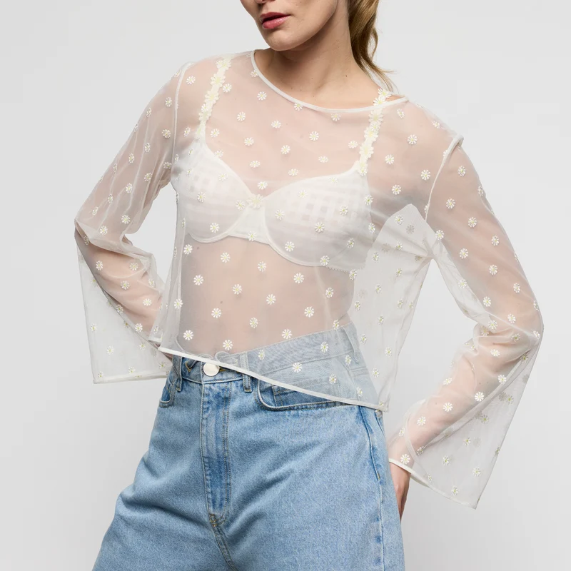 AVERO Ivory Petal Top ohne Cup