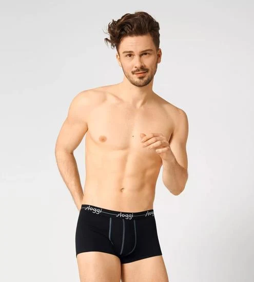 Sloggi men Start Hipster 2er Pack box schwarz