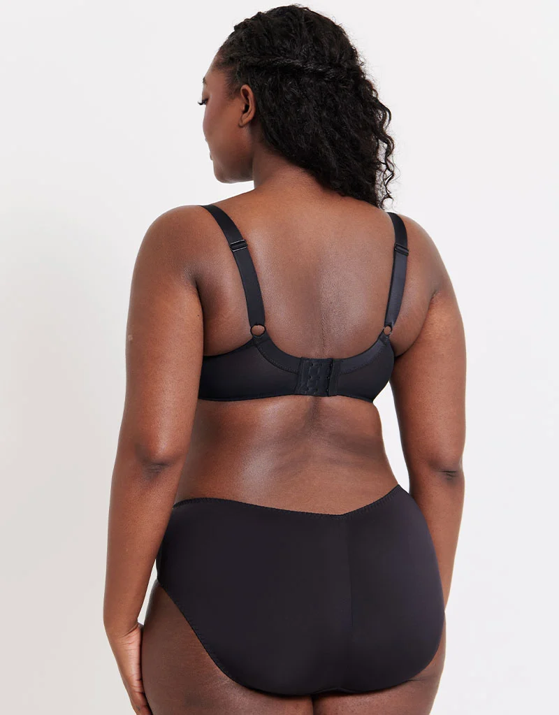 Flirtelle Swirl Brief Black