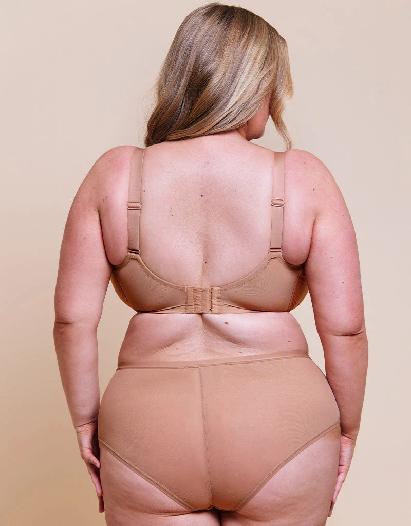 Curvy Kate WonderFully Full Cup Side Support Bra Latte