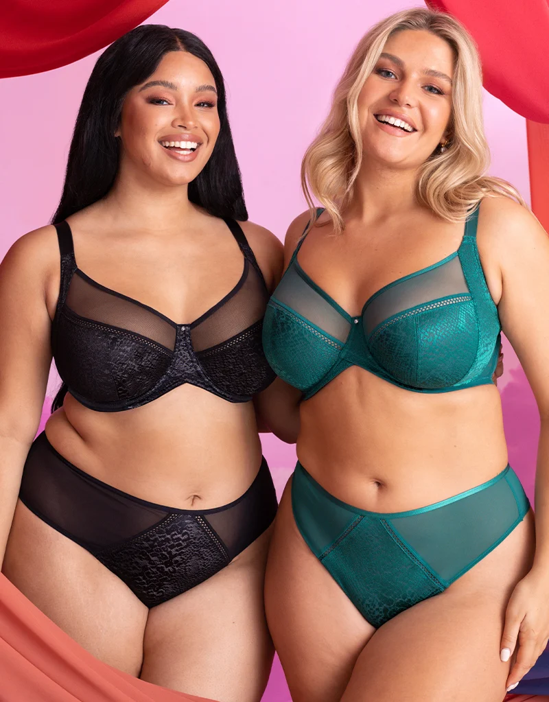 Curvy Kate Amaze Balcony Side Support Bra Verdigris