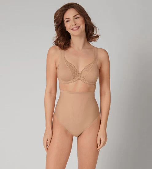 Triumph Briefs Triumph Shape Smart Highwaist String neutral beige