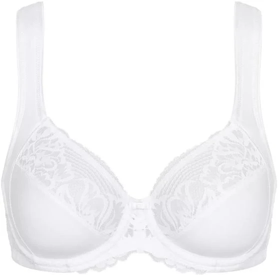 Triumph Modern Lace+Cotton Bügel-BH weiss