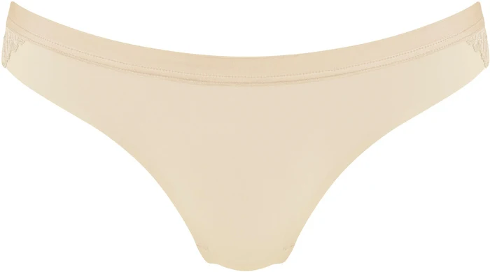 Triumph Briefs Aura Spotlight High Leg string creamy dream