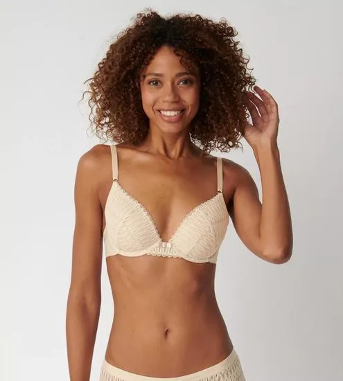 Triumph Bra non molded Aura Spotlight WHU creamy dream