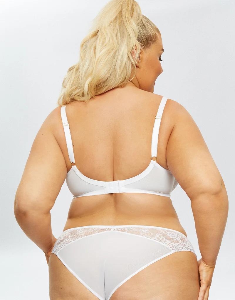Ann Summers Sexy Lace Planet Plunge Bra White