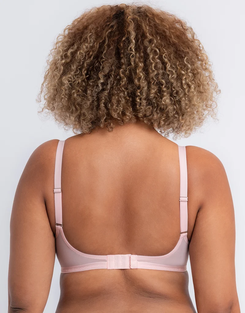 Curvy Kate Lucky Star Plunge Bra Blush Pink