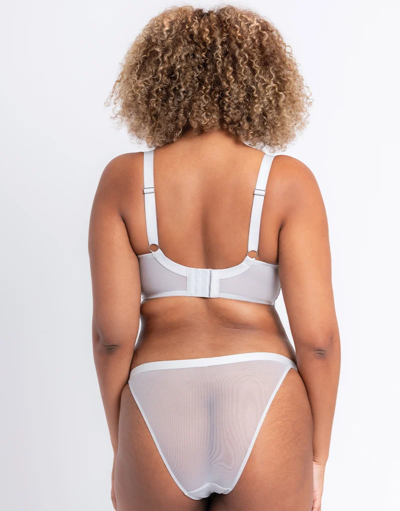 Curvy Kate Lift Off Padded Balcony Bra Silver