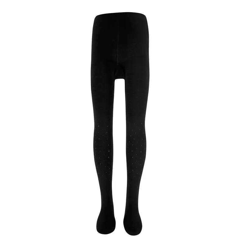 Strumpfhose mit Strasssteinen