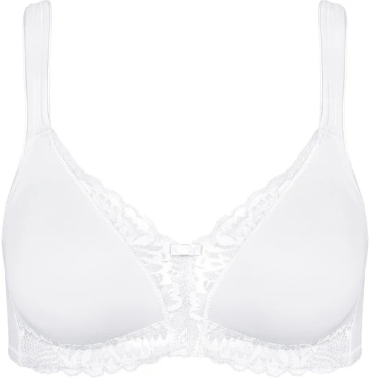 Triumph Bra molded Modern Lace+Cotton N white