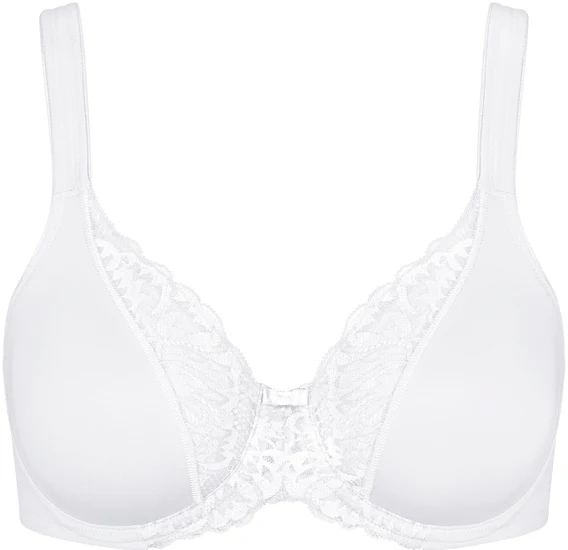 Triumph Bra molded Modern Lace+Cotton W white