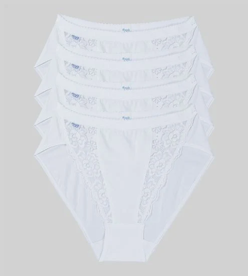 Sloggi Chic Tai 4er Pack white