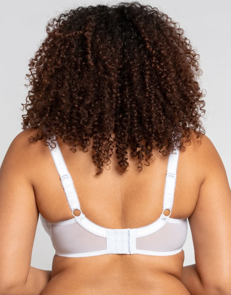 Curvy Kate Dottie Balcony Bra White