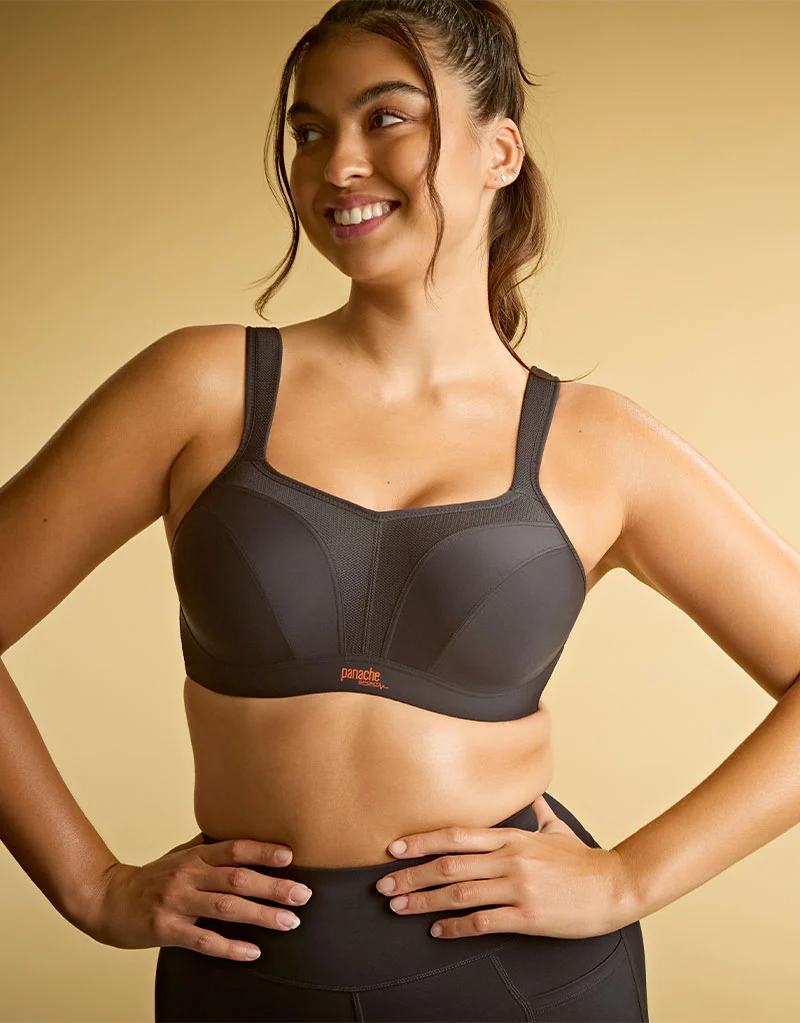 Panache Power Sports Bra Black