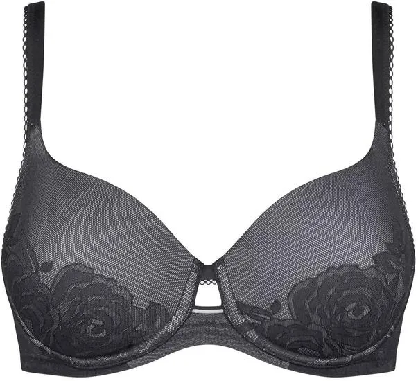Triumph Wild Rose Sensation Bügel-BH mit Einlage black