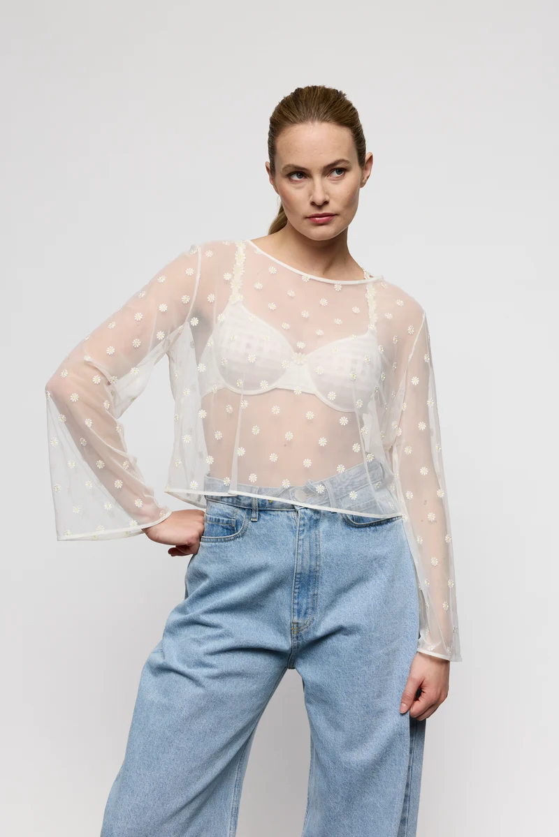 AVERO Ivory Petal Top ohne Cup