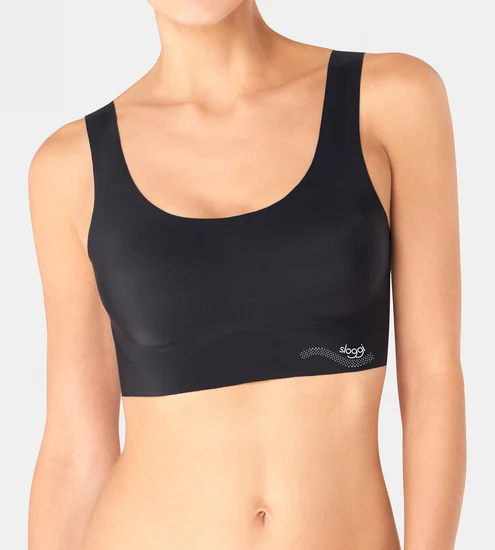 Sloggi ZERO FEEL Shirt Top black sportlich