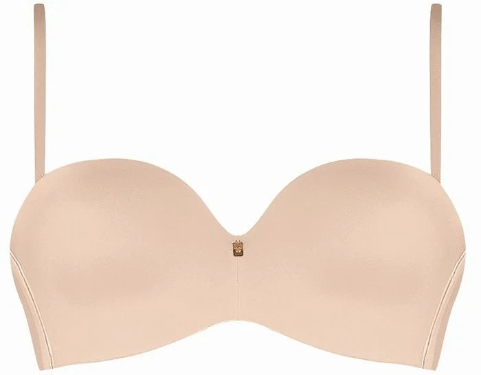 Triumph Body Make-Up Essentials Bügel-BH mit Einlage und abnehmbaren Trägern nude beige