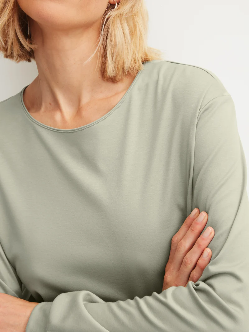 DAMEN Pyjama mit Bündchen