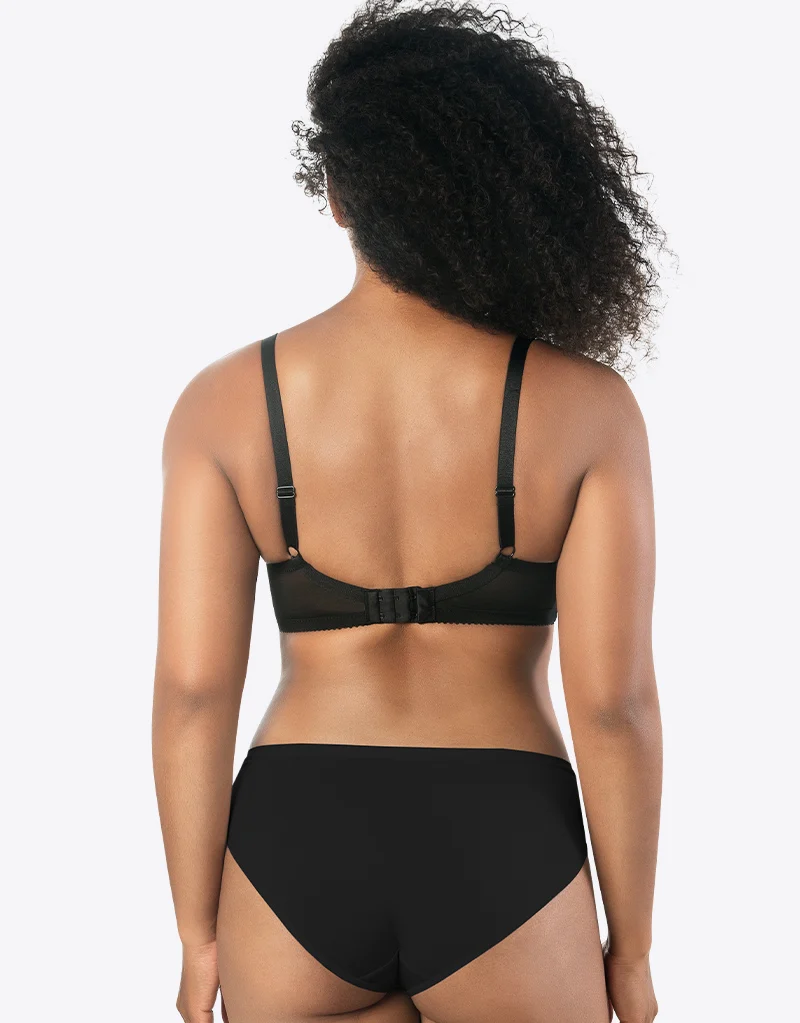 Parfait Casey Plunge T-Shirt Bra Black