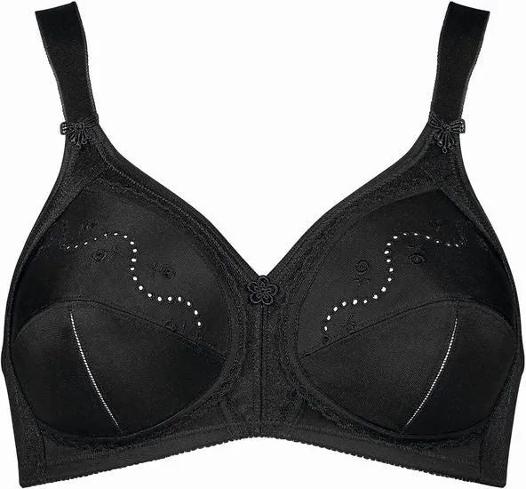 Triumph Doreen + Cotton 01 BH ohne Bügel black