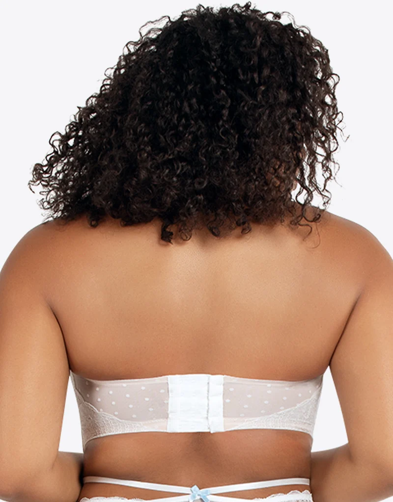 Parfait Amber Strapless Bra Pearl White