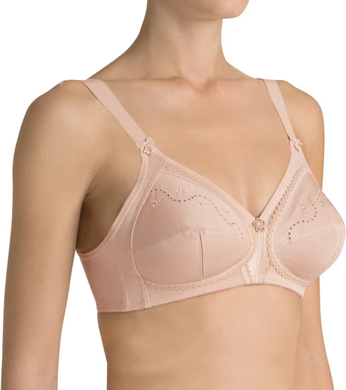 Triumph Doreen + Cotton 01 BH ohne Bügel skin