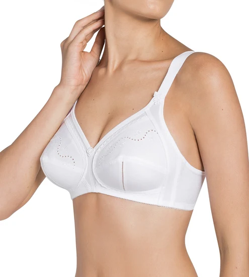 Triumph Doreen + Cotton 01 BH ohne Bügel white