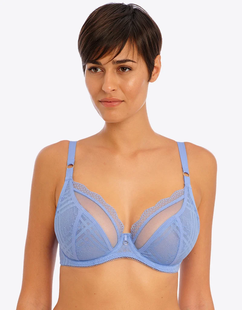 Freya Fatale Plunge Bra Cornflower Blue