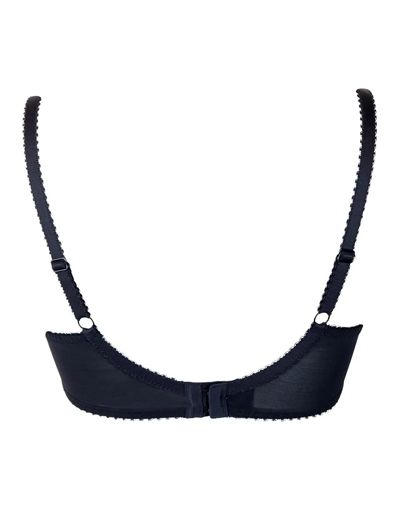 Pour Moi Flora Balconette Bra Black