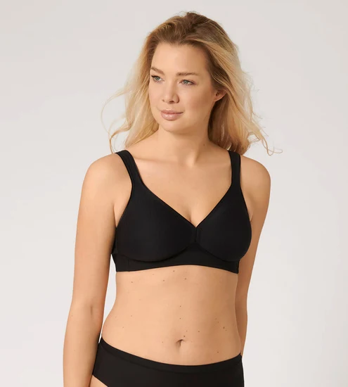 Triumph Modern Soft+Cotton BH ohne Bügel black