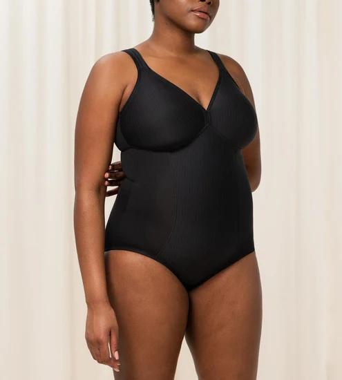 Triumph Modern Soft+Cotton Body ohne Bügel black
