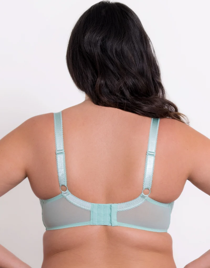 Curvy Kate Dottie Balcony Bra Mint Green