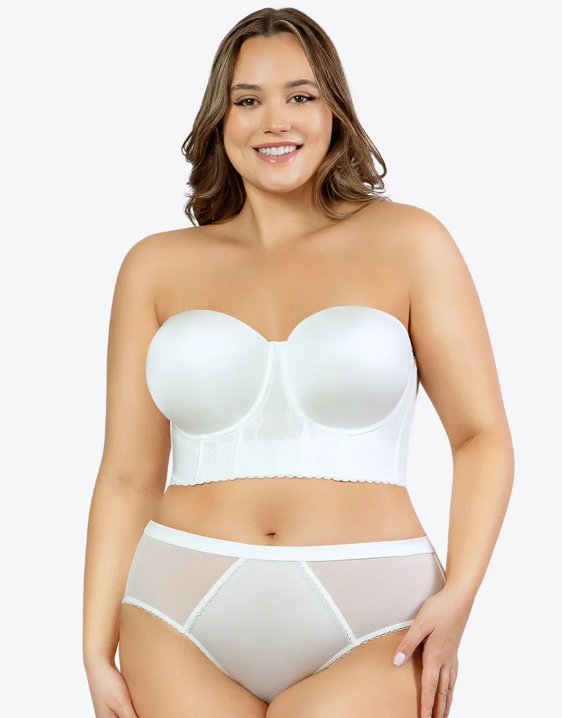 Parfait Elissa Bustier Pearl White