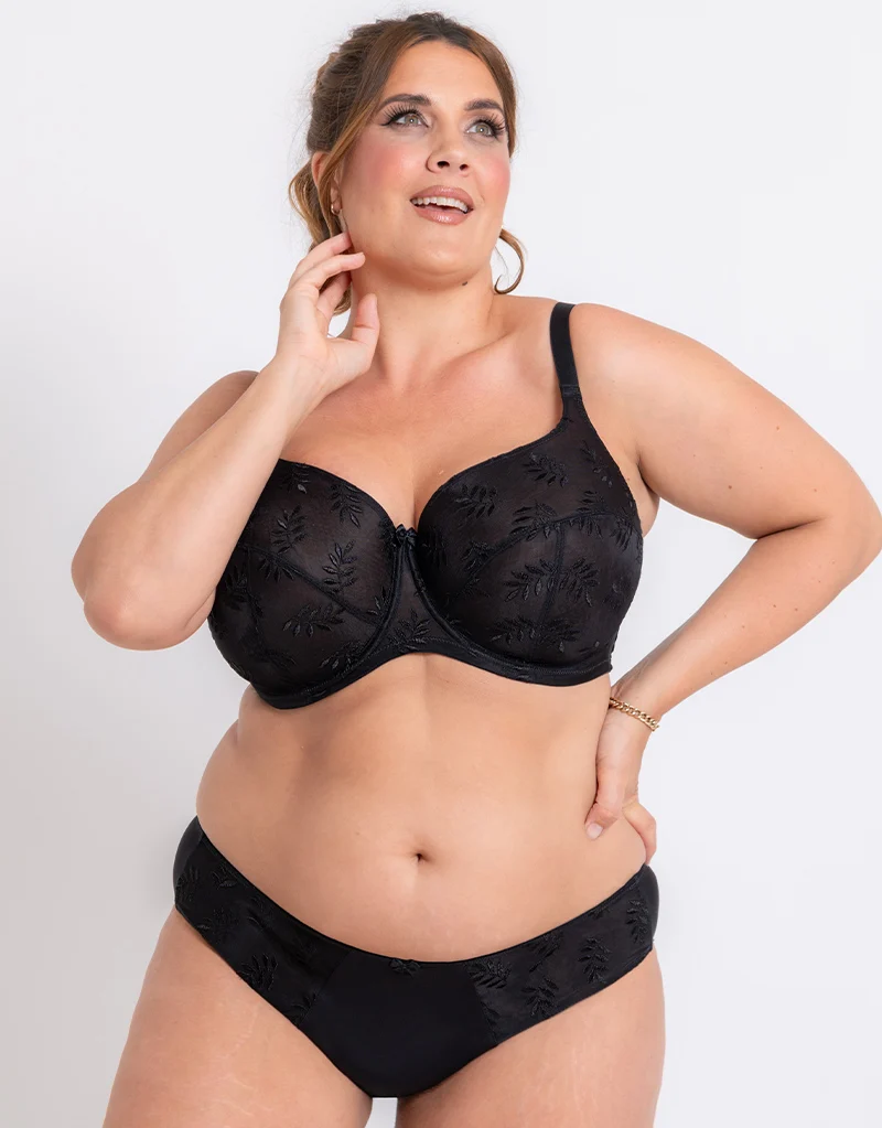 Panache Tango Balconette Bra Black