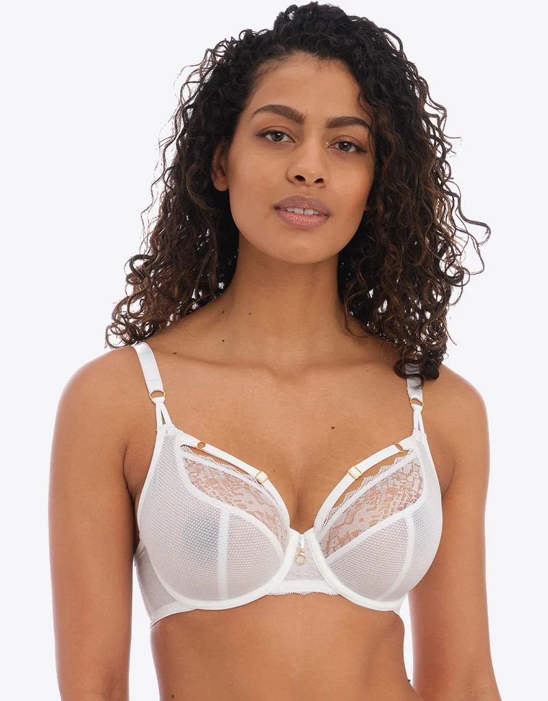 Freya Temptress Plunge Bra White