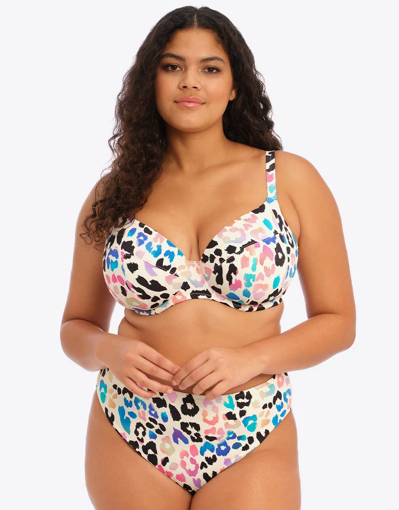 Elomi Party Bay Mid Rise Bikini Brief Multi