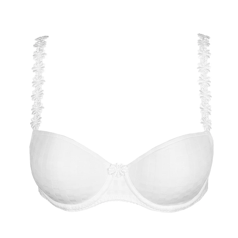 AVERO weiss Unterlegter BH Balconette