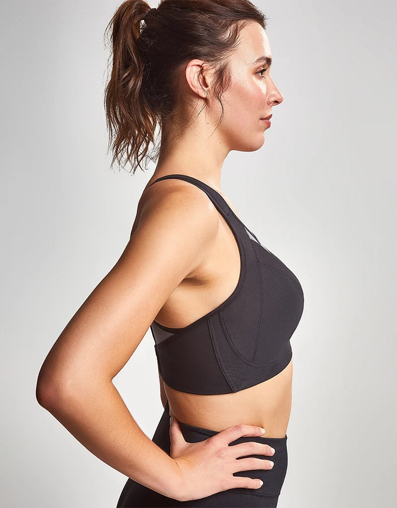 Royce Aerocool High Impact Sports Bra Black