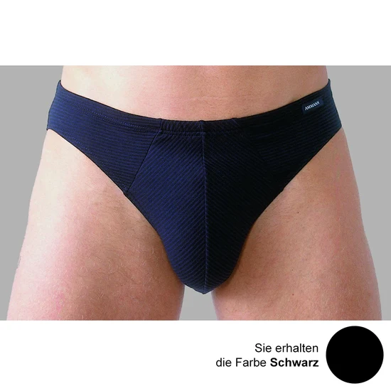 AMMANN Mini-Slip, Serie Cotton & More, schwarz